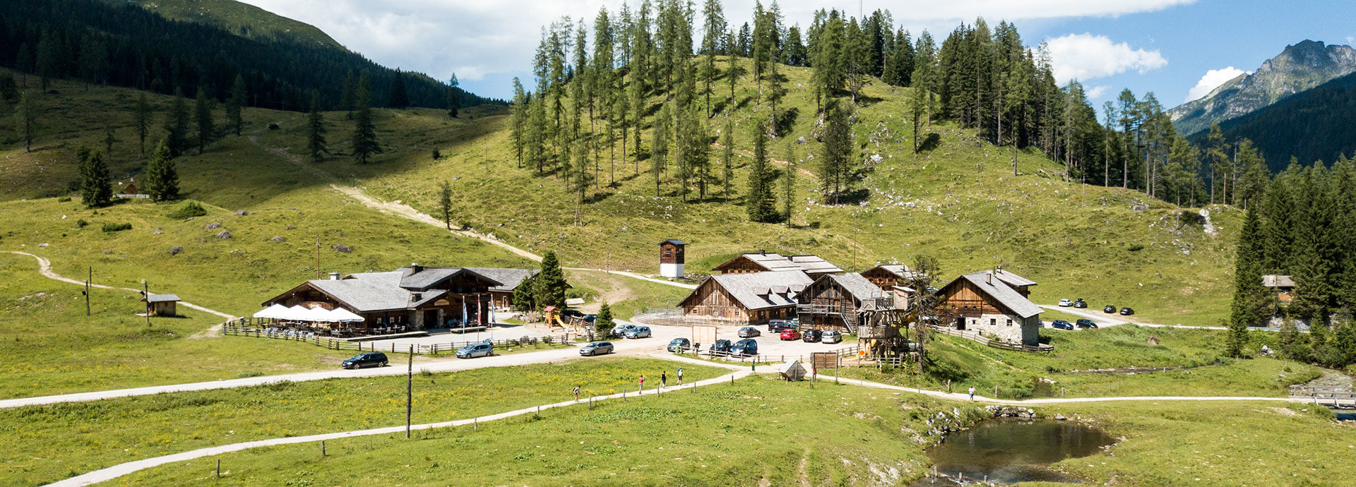 Gnadenalm im Sommer