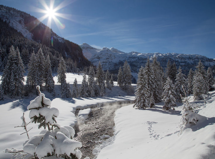 Gnadenalm im Winter